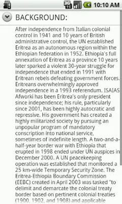 Eritrea Facts - African Apps android App screenshot 0